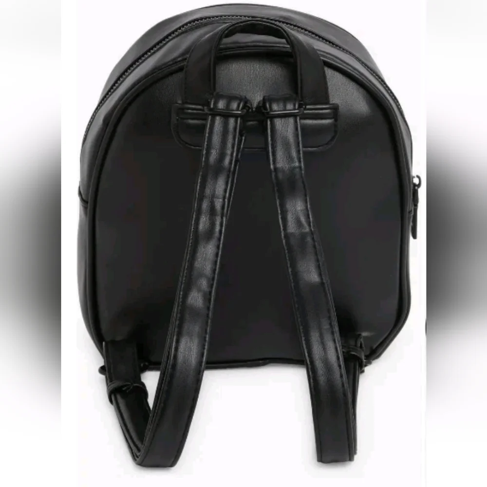 Badgley Mischka Vegan Leather Mini Studded Backpack